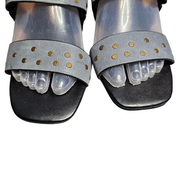 Kelsi Dagger Size 6 Brooklyn Women's Leather Studded Seabring Heeled Sandals - Picture 13 of 16